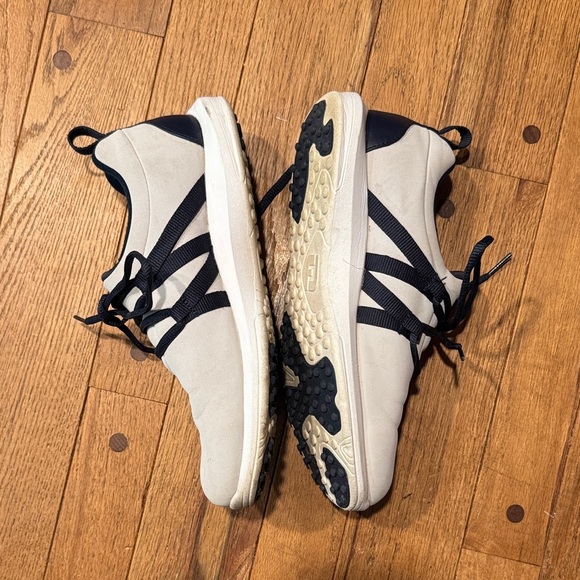 FootJoy FJ Athleisure Slip-on Spikeless Golf Shoes Grey/Navy 92909 7.5M - Picture 2 of 4